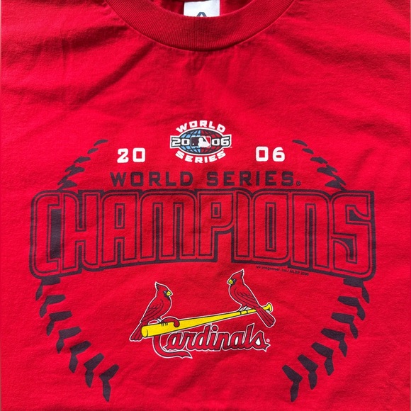 Alstyle Other - Vintage 2006 St. Louis Cardinals World Series Champions T-Shirt – Size XL